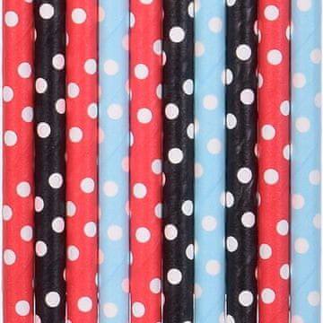 shumee Papirnate slamice Bele pikice MIX 10 kosov