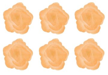 shumee Užitna oblatna vrtnica za kitajsko torto, majhna, PEARL GOLD, 6 kosov.