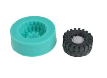 shumee Silikonski model za sladkorno pasto SREDNJI KOLESNI FI=3,3 cm