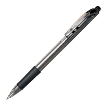 shumee Pentel Bk 417 WOW avtomatski kemični svinčnik črne barve 417-A