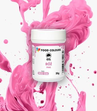 shumee Roza gel barvilo za živila 35 g