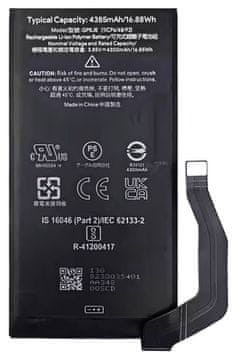 shumee Baterija za Google Pixel 7A GP5JE 4385mAh 3,85V + montažni trak