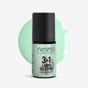 Neess NEESS One Step Mani 3-v-1 hibridni lak za nohte Lampa Celadyna 4 ml