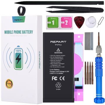 shumee REPART baterija za Apple iPhone 8 Plus A1864 - povečana kapaciteta 3420 mAh