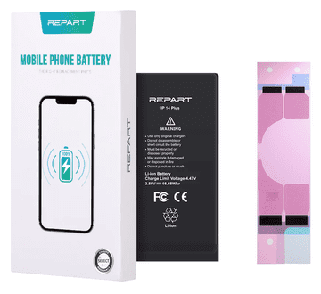 shumee Baterija za Apple iPhone 14 Plus 4325mAh brez BMS-a, REPART