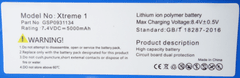 shumee Baterija za zvočnik JBL XTREME 1 GSP0931134 5000mAh 7,4V