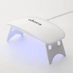 shumee OHORA UV LED 6W hibridna lakirana svetilka v nalepki