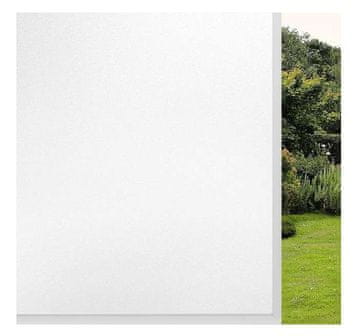 shumee Statična folija za zasebnost, mlečno bela, UV zaščita, 90 x 500 cm