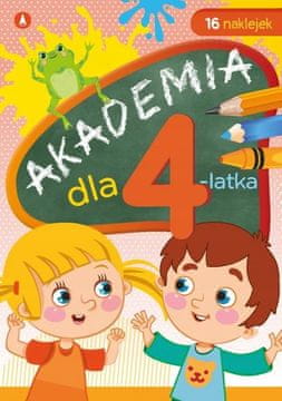 shumee Akademija za 4-letnike Anna Horosin nalepke A4
