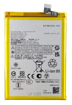 shumee Akumulatorska baterija za Motorola Moto G04 G24 G24 Power 3.91V 5000 mAh