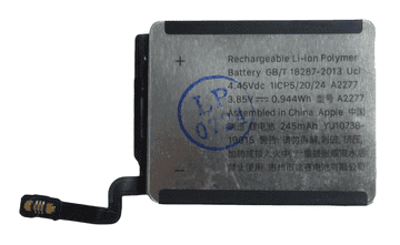 shumee Baterija za Apple Watch SE (Gen1/Gen2) 40 mm A2351 A2353 A2355 A2277 A2722 245 mAh