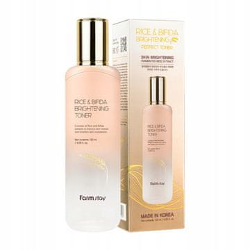 shumee FARMSTAY Rice & Bifida posvetlitveni tonik za obraz 120 ml