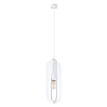 SOLLUX lighting Moderna bela viseča svetilka NICUS 1xE27 15W SL.1360 Sollux Lighting