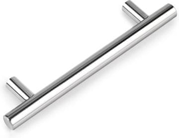 shumee Ročaji za omare, predale, kromirani ročaji, 220 mm, 8 kosov.