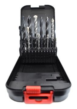 shumee Komplet mešanih svedrov MIX ABRABORO (kovina, les, opeka)