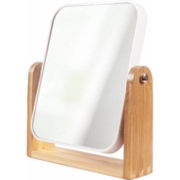 shumee TOP CHOICE Bambusovo dvostransko kozmetično ogledalo 85802