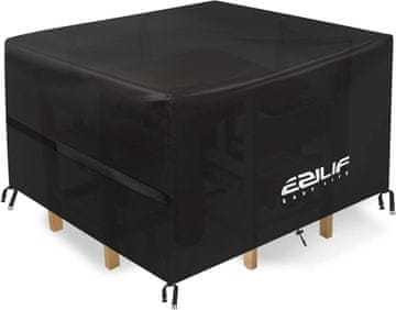 shumee Prevleka za vrtno pohištvo, vodoodporna ponjava, 170x94x74cm