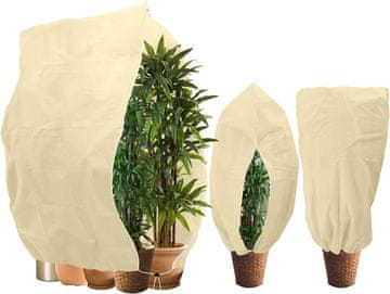 shumee Zaščitna prevleka za rastline proti zmrzali 80x100cm 120x180cm 3 kosi