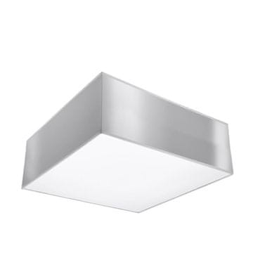 shumee Stropna svetilka kvadratna siva 25 cm HORUS 1xE27 15W SL.0143 Sollux Lighting