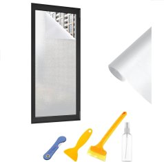 shumee Zaščitna folija za steklo, mat, 60x200 cm, komplet za montažo