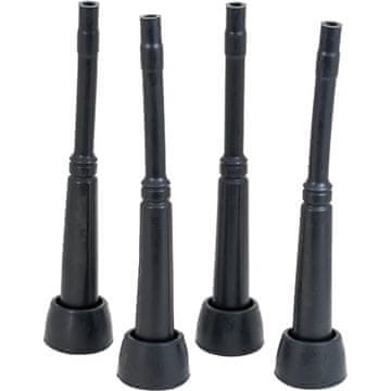 Črni sesalni vložki za zbiralnik molznega stroja za krave, premer 10 mm, 9600102 x4
