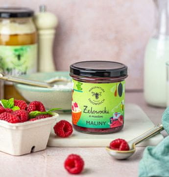 shumee Želowocki z medom in malinami