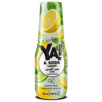 shumee Ya! Koncentrat lahke sode z limono, limeto in kivijem 500 ml