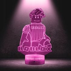 shumee Nočna namizna svetilka za otroke Roblox Game Iluminated 16 LED + daljinski upravljalnik