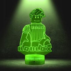 shumee Nočna namizna svetilka za otroke Roblox Game Iluminated 16 LED + daljinski upravljalnik