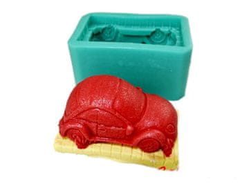 shumee Silikonski kalup za sladkorno pasto 3D CAR