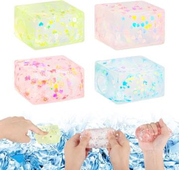 shumee Igrača proti stresu Žoga za gnetenje Testo za lajšanje stresa 4 kosi