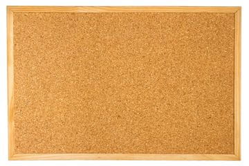 shumee PLOŠČA IZ PLUTE 30x40 lesen okvir