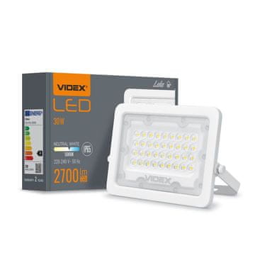VIDEX Halogenski reflektor 30W nevtralna svetloba 5000K 2700lm IP65 LUCA Videx