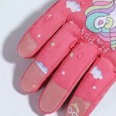 shumee Zimske smučarske rokavice Unicorn za otroke S/M