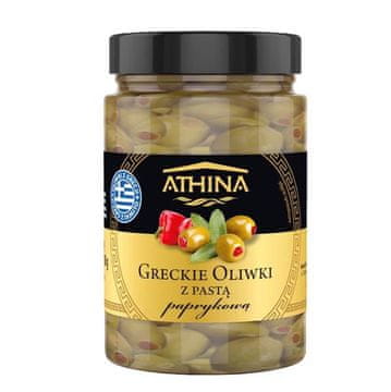 shumee Athina Zelene olive, polnjene s paprikino pasto 300 g