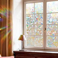 shumee 3D folija za zasebnost oken, samolepilna, statična, 45 x 300 cm