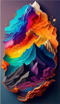 shumee 5D diamantna slika z vezenjem 40x70cm Estetske sanje