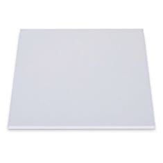 shumee Kvadratna podlaga za torto DEBEL BELA 25x25x1,2 cm