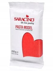 Saracino RDEČA modelirna masa 250 g SARACINO