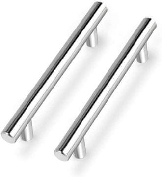 shumee Ročaji za omare, predale, kromirani ročaji, 192 mm, 5 kosov.