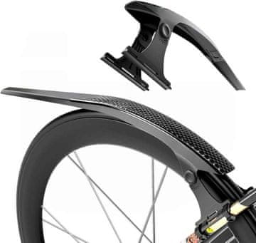 shumee Blatnik za cestno kolo, spredaj in zadaj, plastičen, 700 x 18-32 mm