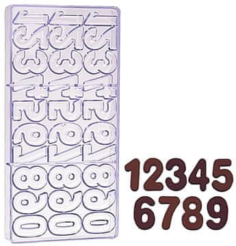 Polikarbonatni kalup za čokolado DIGITS