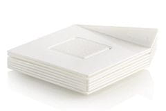 shumee Banketna podloga za eno porcije 83x83mm/25 kosov bela