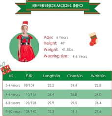 shumee OTROŠKI KOSTUM BOŽIČNEGA VILINCA 116