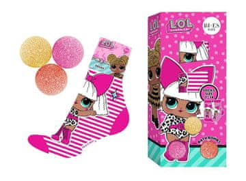 shumee BIES Lol Surprise! Komplet kopalnih bombic 3x50g z nogavicami