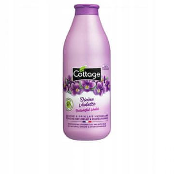 shumee COTTAGE Douche & Bain Lait Hydratant gel za tuširanje Delightful Violet 750 ml