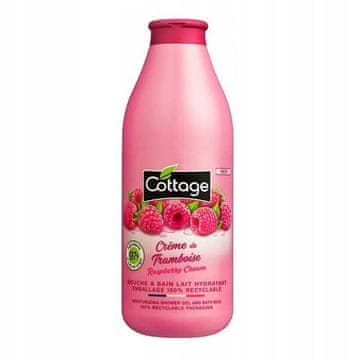 shumee COTTAGE Douche & Bain Lait Hydratant Raspberry Cream Gel za prhanje 750 ml