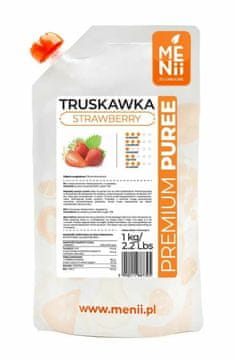 Domeniile Davidescu Sadna pulpa JAGODE 1 kg PremiumPuree