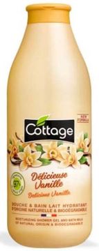 shumee COTTAGE Douche & Bain Lait Hydratant gel za tuširanje Delicious Vanilla 750 ml