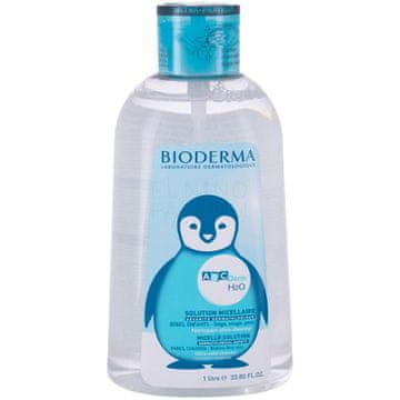shumee Bioderma ABCDerm H2O micelarna voda za odstranjevanje ličil 1000 ml